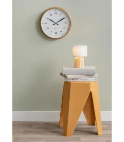 Best Wandklok Modern Factory - Okergeel - Ø30cm Klokken