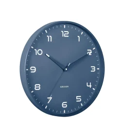 Hot Wandklok Orgullo - Klassiek blauw - Ø40cm Klokken