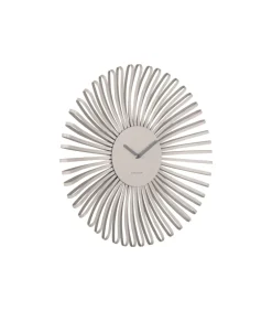 Clearance Wandklok Polo - Grijs - 48x48x48cm Klokken