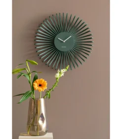 Best Wandklok Polo - Groen - 48x48x48cm Klokken