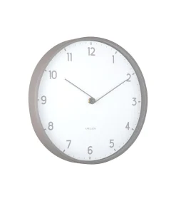 Wandklok Sencillez - Donkergrijs - Ø30cm Klokken