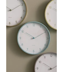 Best Wandklok Sencillez - Mistig blauw - Ø30cm Klokken