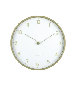 New Wandklok Sencillez - Theegroen - Ø30cm Klokken