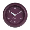 Karlsson Wandklok Slope - Dark mauve - Ø20cm