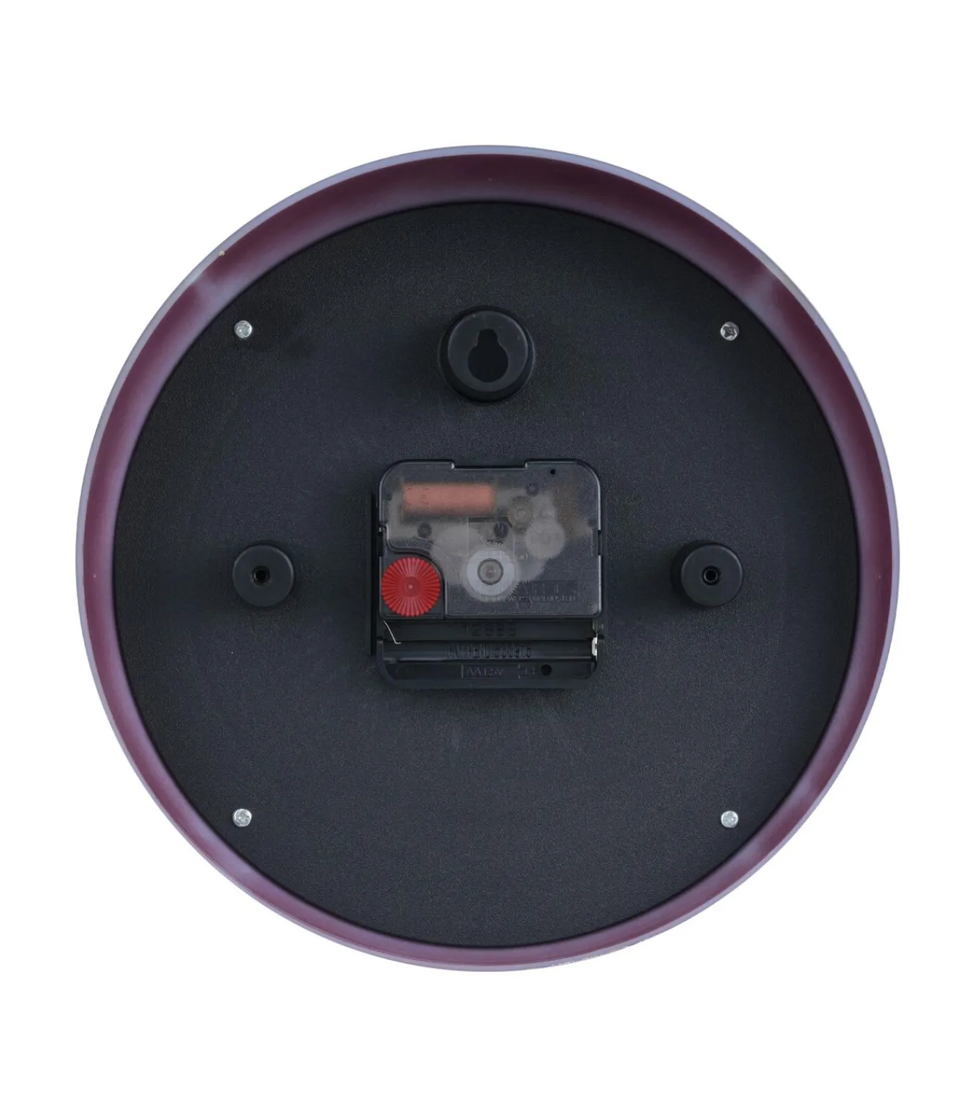 Karlsson Wandklok Slope - Dark mauve - Ø20cm