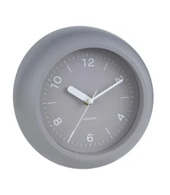 Karlsson Wandklok Slope - Warmgrijs - Ø20cm