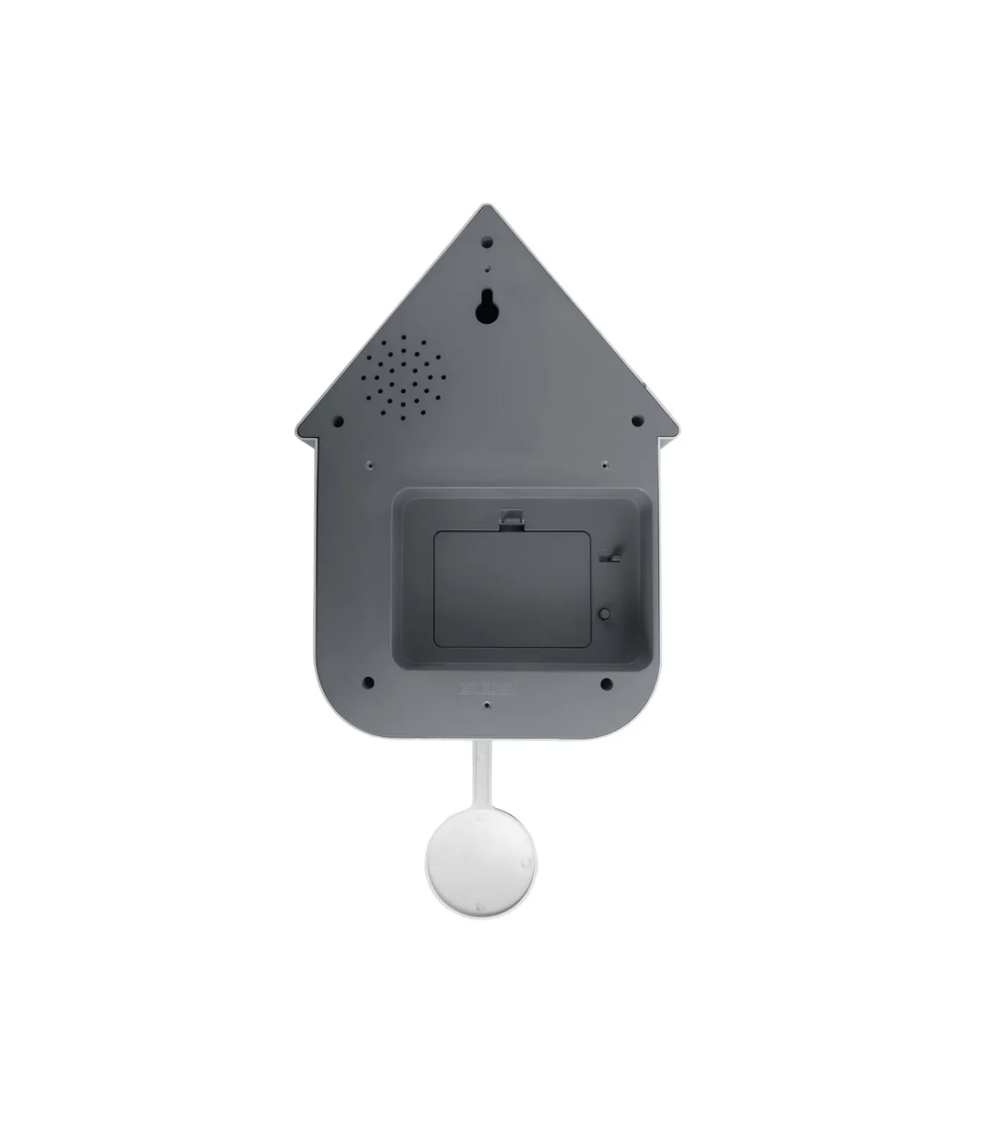 Hot Wandklok Solo Color Cuckoo - Grijs - 6x21,5x41cm Klokken