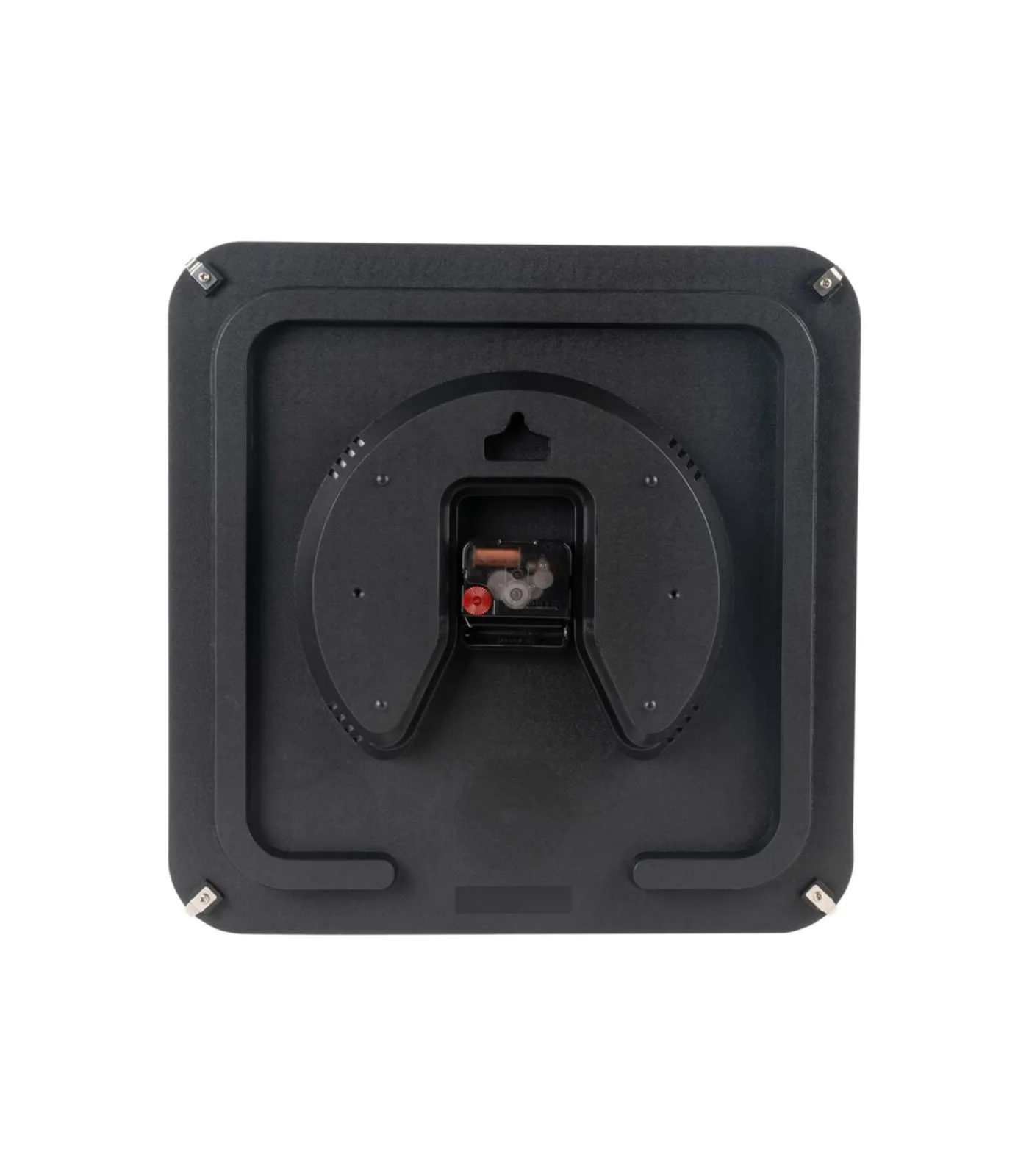 Karlsson Wandklok Sucinto Dome Square - Grijs - 35x35x35cm