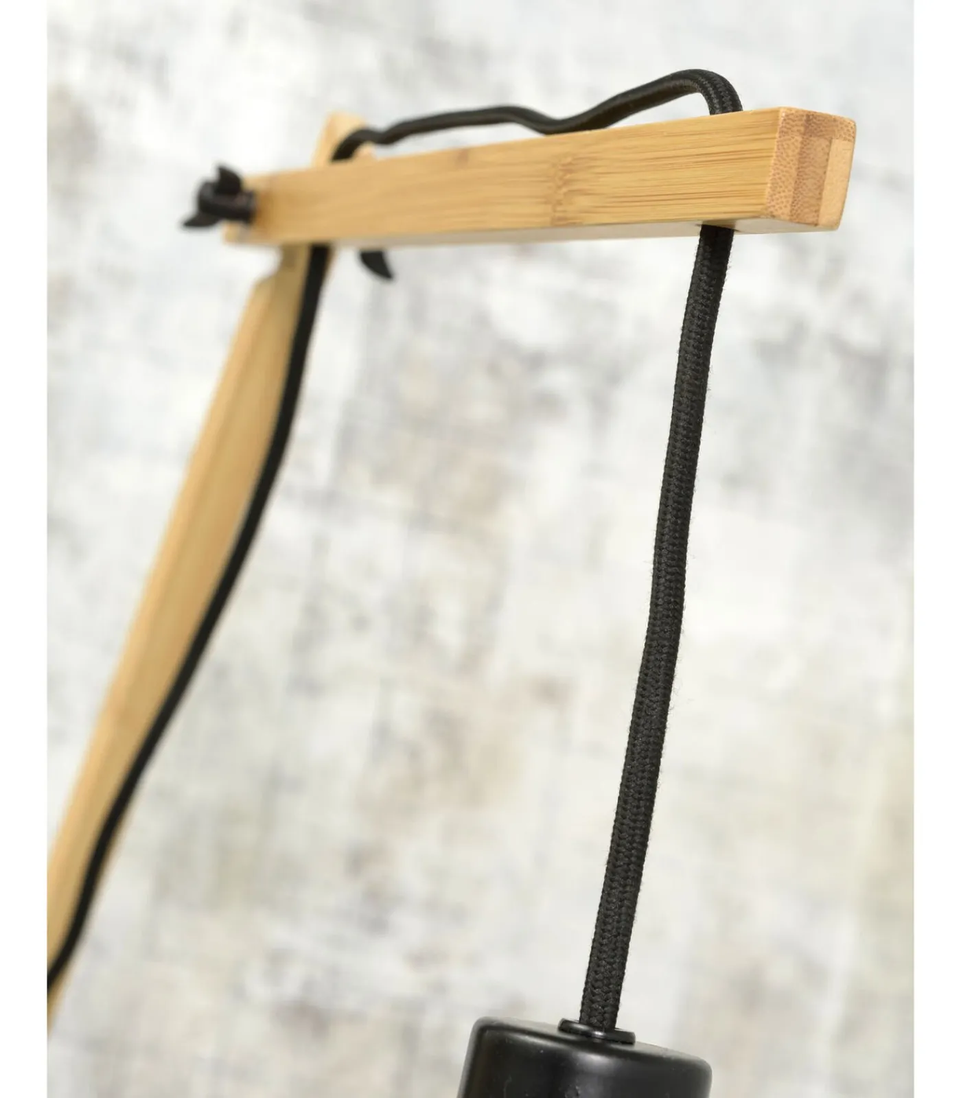 Best Wandlamp Andes - Bamboe/Taupe - 95x47x55cm Muurverlichting