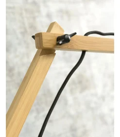 Best Wandlamp Andes - Bamboe/Taupe - 95x47x55cm Muurverlichting