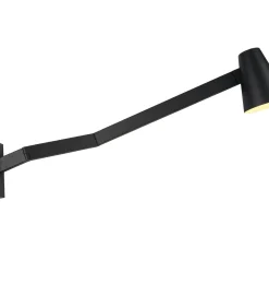 Wandlamp Biarritz - Zwart - 89x12x25cm Muurverlichting