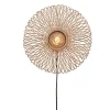Discount Wandlamp Cango - Bamboe - Ø40cm Muurverlichting