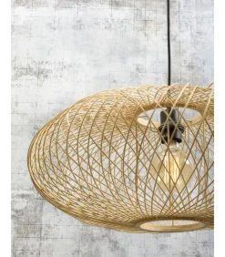 GOOD &MOJO Wandlamp Cango - Bamboe - 105x60x60cm