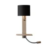 Outlet Wandlamp Florence - Bruin - 24x24x52cm Muurverlichting