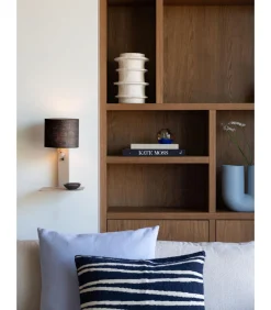 Sale Wandlamp Florence - Bruin - 24x24x42cm Muurverlichting