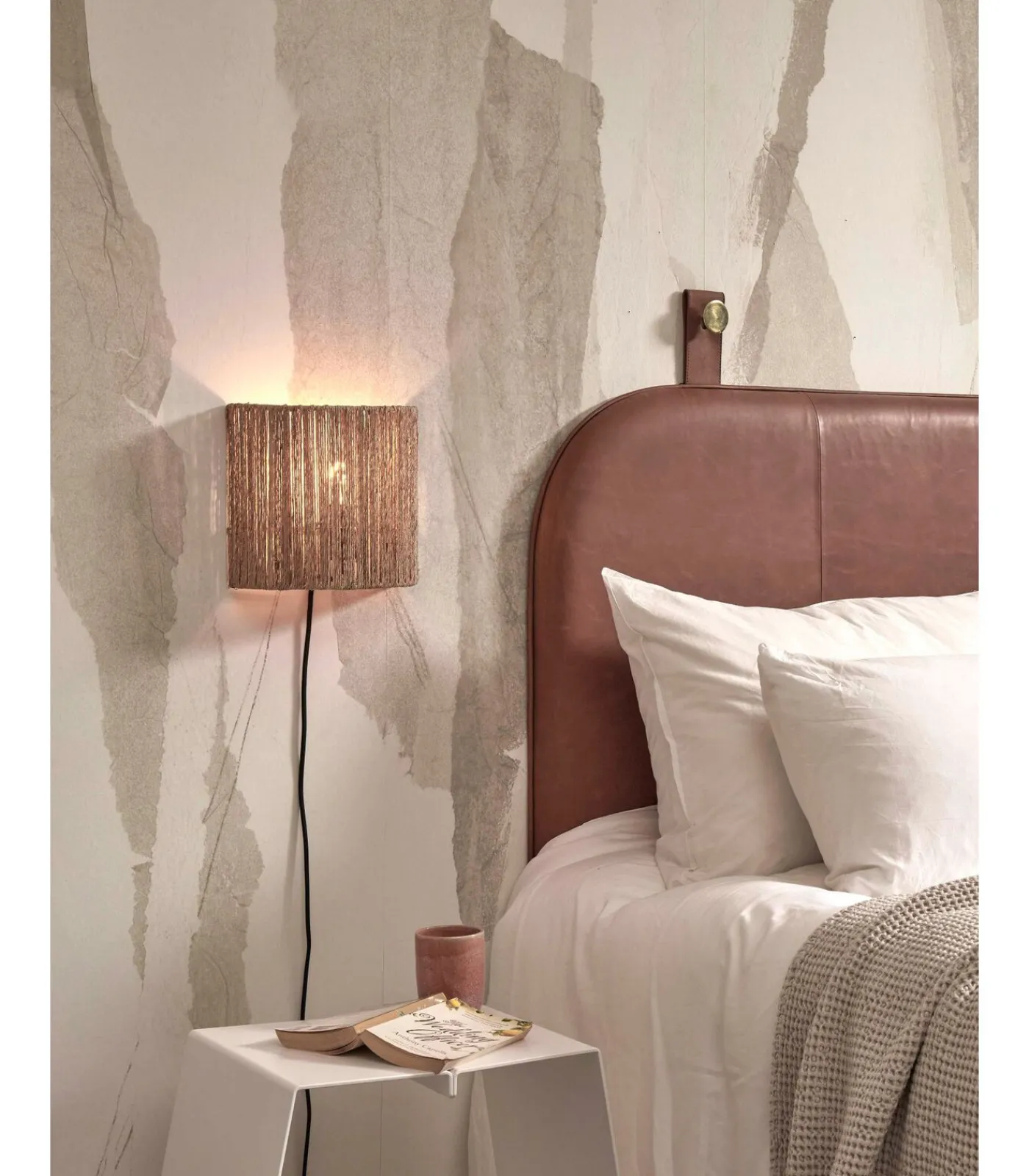 GOOD &MOJO Wandlamp Iguazu - Jute - 25x25x22cm