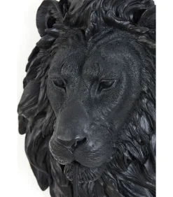 Light & Living Wandlamp Lion - Zwart - 33.5x19x40.5cm