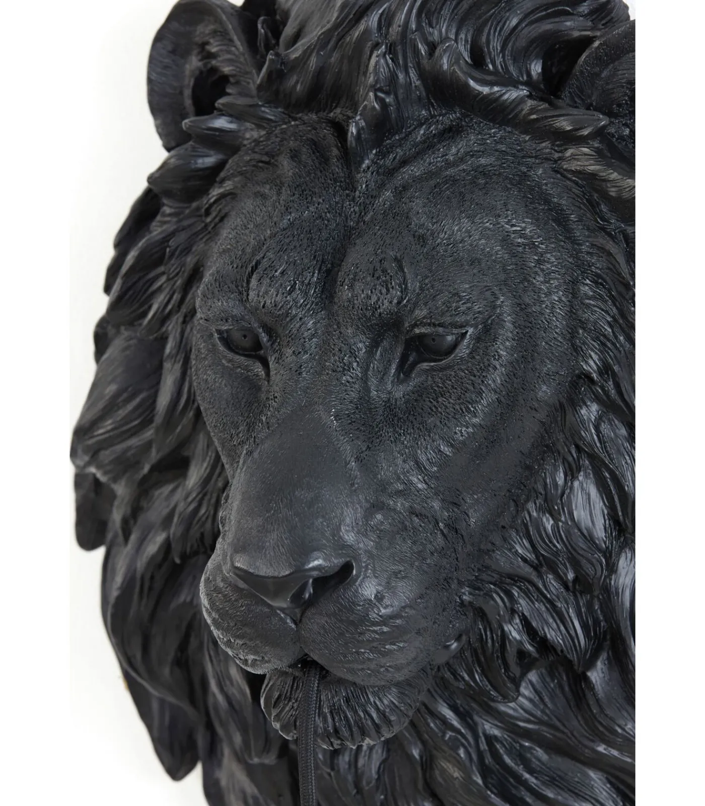 Light & Living Wandlamp Lion - Zwart - 33.5x19x40.5cm