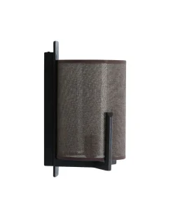 Hot Wandlamp Litto - Mat zwart - 22x18x36cm Muurverlichting