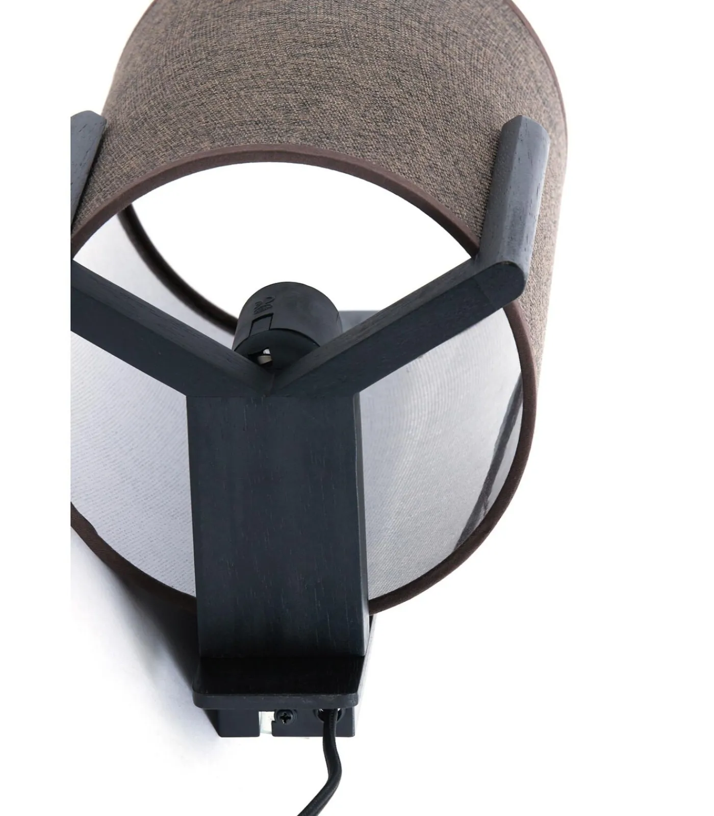 Hot Wandlamp Litto - Mat zwart - 22x18x36cm Muurverlichting