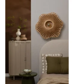 Discount Wandlamp Madura - Naturel - Ø60cm Muurverlichting