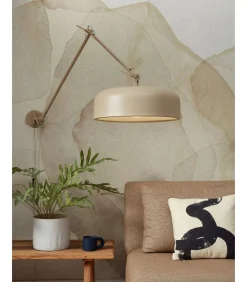 It's about RoMi Wandlamp Marseille - Grijs - Ø48cm