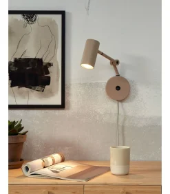 Wandlamp Montreux - Grijs - 10.5x21.5x18cm Muurverlichting