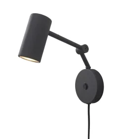 It's about RoMi Wandlamp Montreux - Zwart - 10.5x21.5x18cm