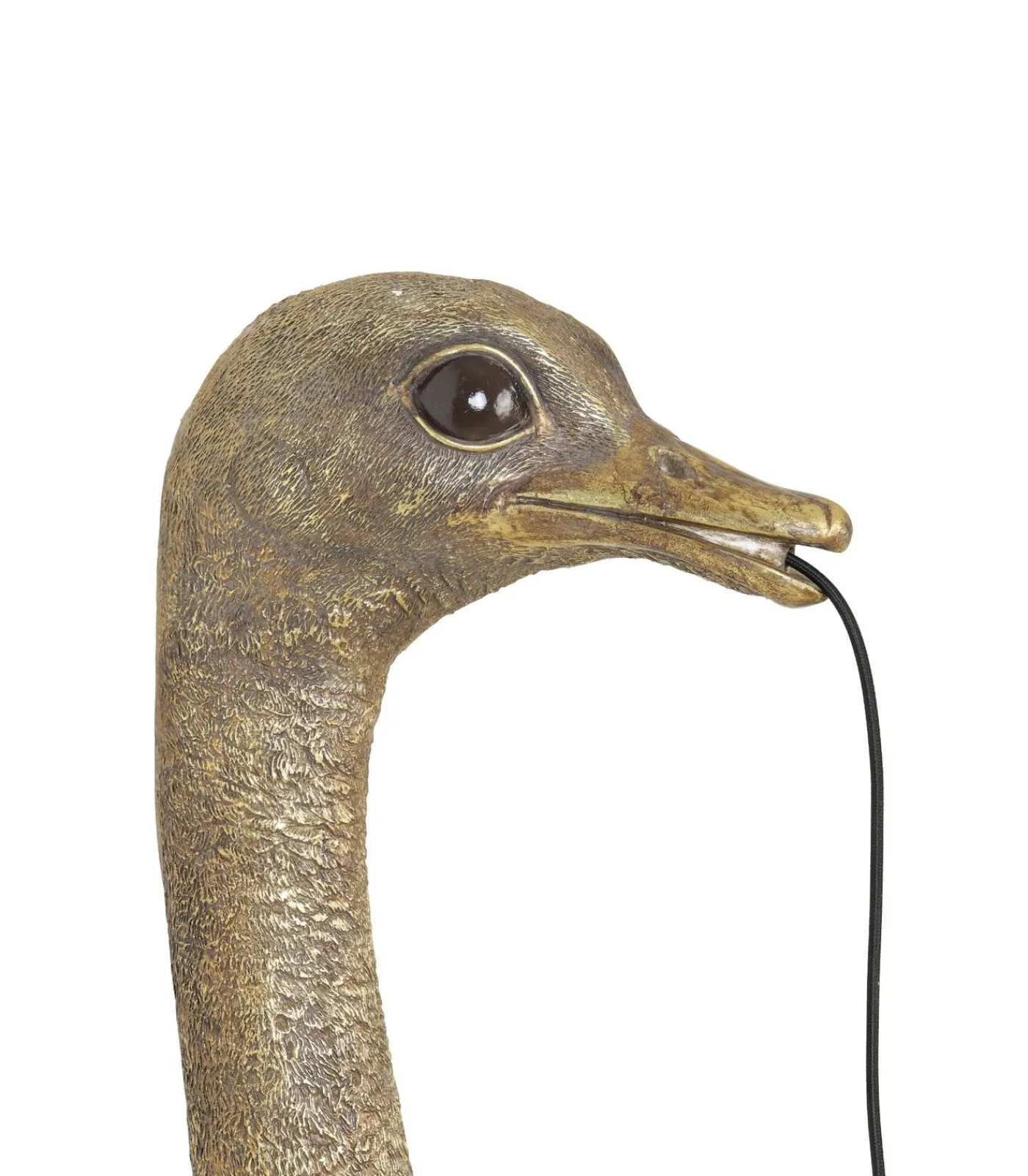 Outlet Wandlamp Ostrich - Antiek Brons - 18x15.5x57.5cm Muurverlichting