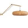 GOOD &MOJO Wandlamp Palawan - Bamboe - 105x60x55cm