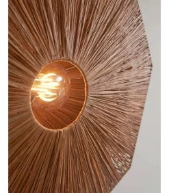 Online Wandlamp Panama - Bruin - 45x7x45cm Muurverlichting