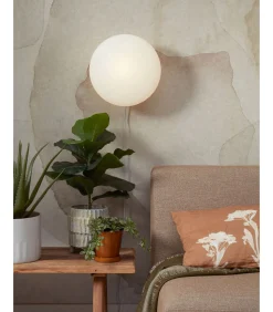 Discount Wandlamp Sapporo - Wit - Ø34cm Muurverlichting