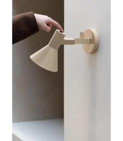 It's about RoMi Wandlamp Stavanger - Beige - 31x15x20cm