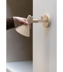 It's about RoMi Wandlamp Stavanger - Beige - 31x15x20cm