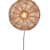 Outlet Wandlamp Tanami - Rotan - Ø40cm Muurverlichting