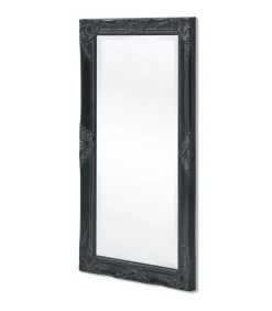 Sale Wandspiegel Barok 100 x 50 cm zwart Spiegels