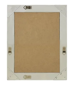 Hot Wandspiegel barok stijl 50x60 cm zilverkleurig Spiegels