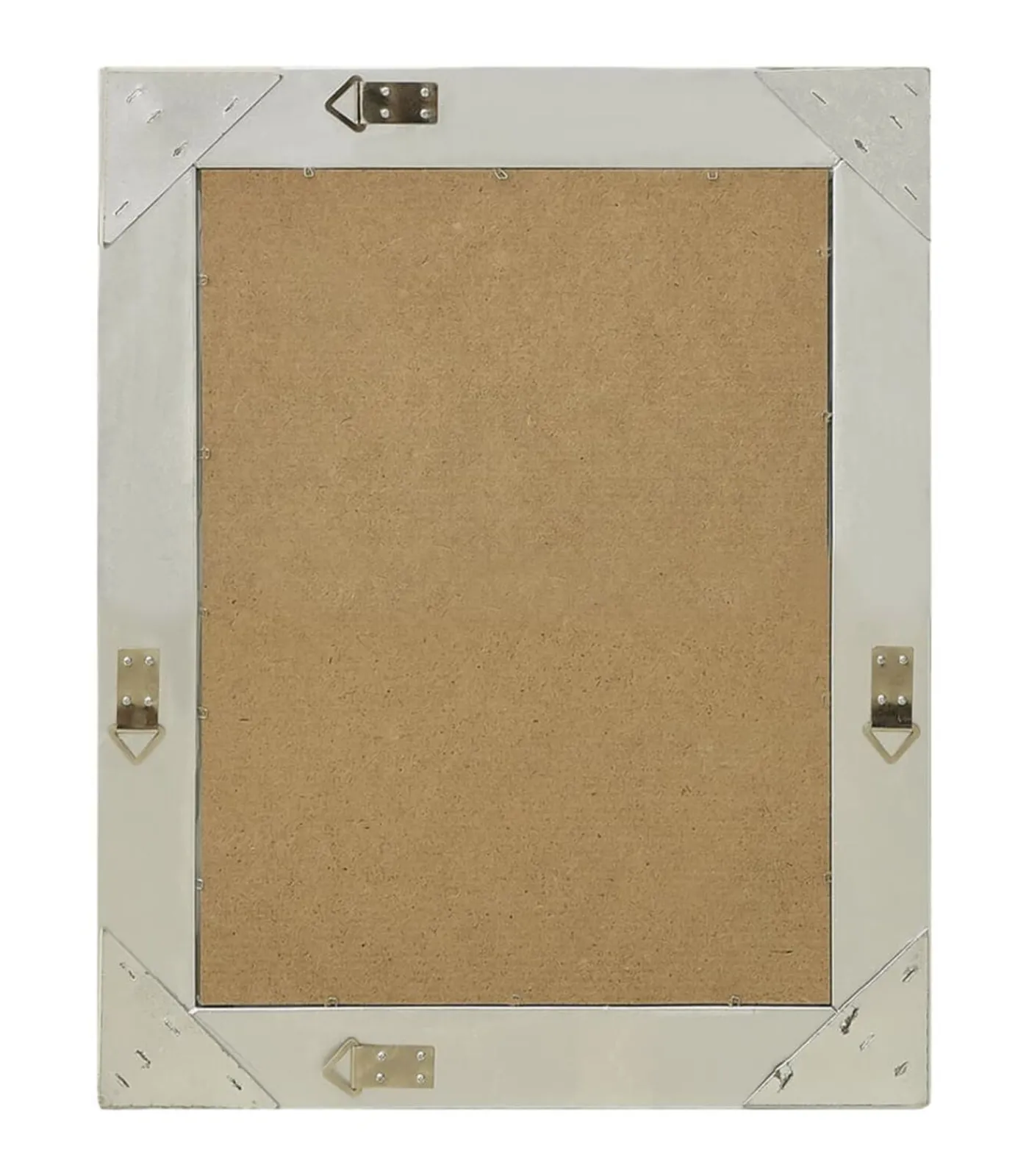 Hot Wandspiegel barok stijl 50x60 cm zilverkleurig Spiegels