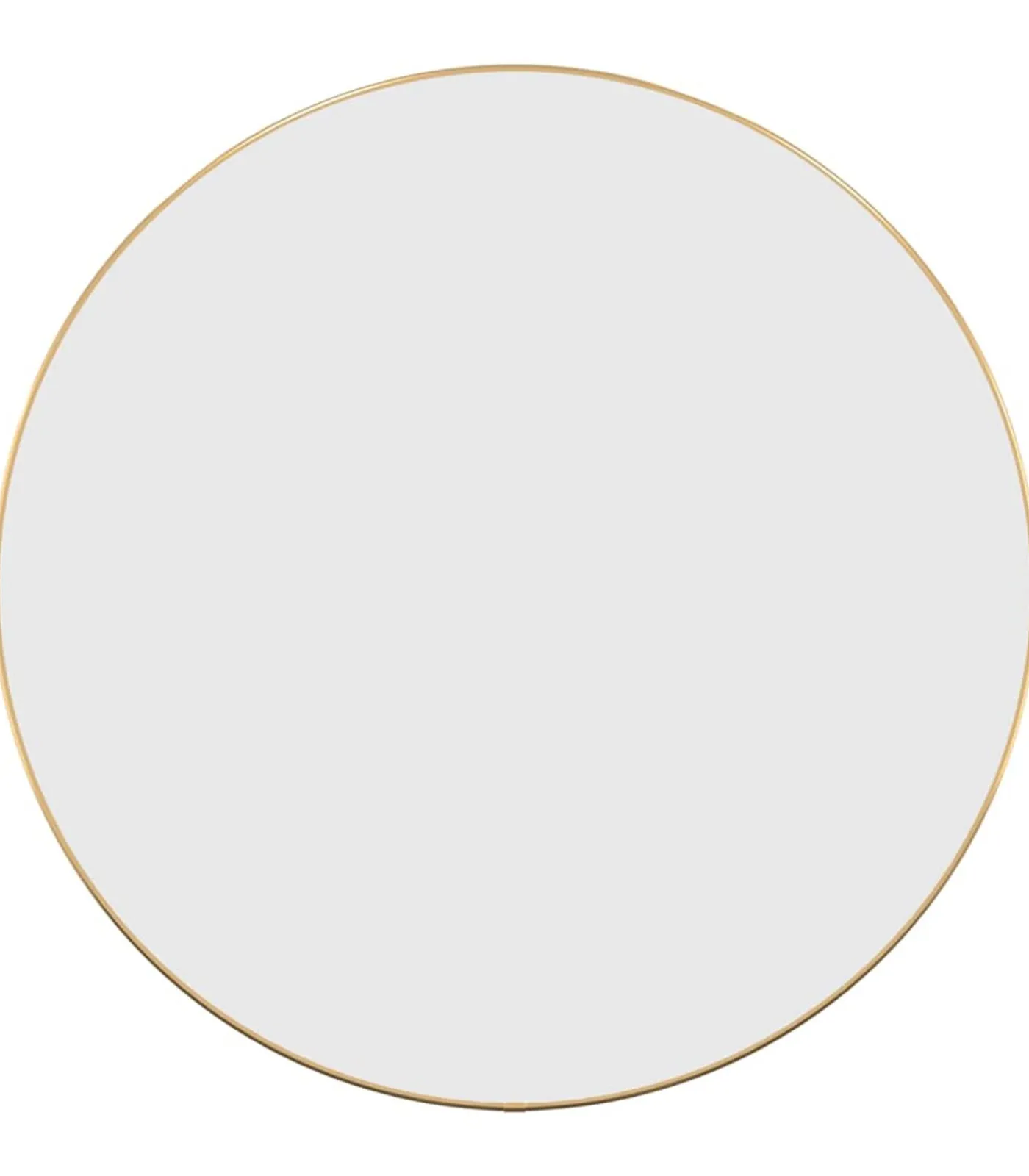 Hot Wandspiegel rond Ø60 cm goudkleurig Spiegels