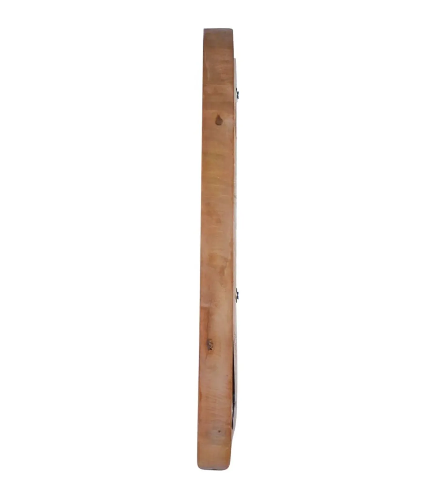 Clearance Wandspiegel rond 40 cm teakhout Spiegels