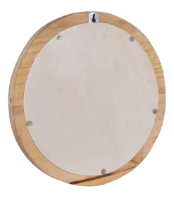 Clearance Wandspiegel rond 40 cm teakhout Spiegels