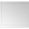 vidaXL Wandspiegel 100x60 cm glas