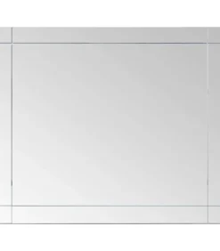 vidaXL Wandspiegel 100x60 cm glas