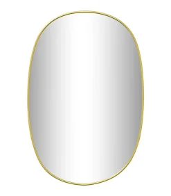 New Wandspiegel 60x40 cm goudkleurig Spiegels