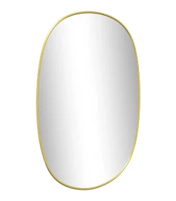 New Wandspiegel 60x40 cm goudkleurig Spiegels