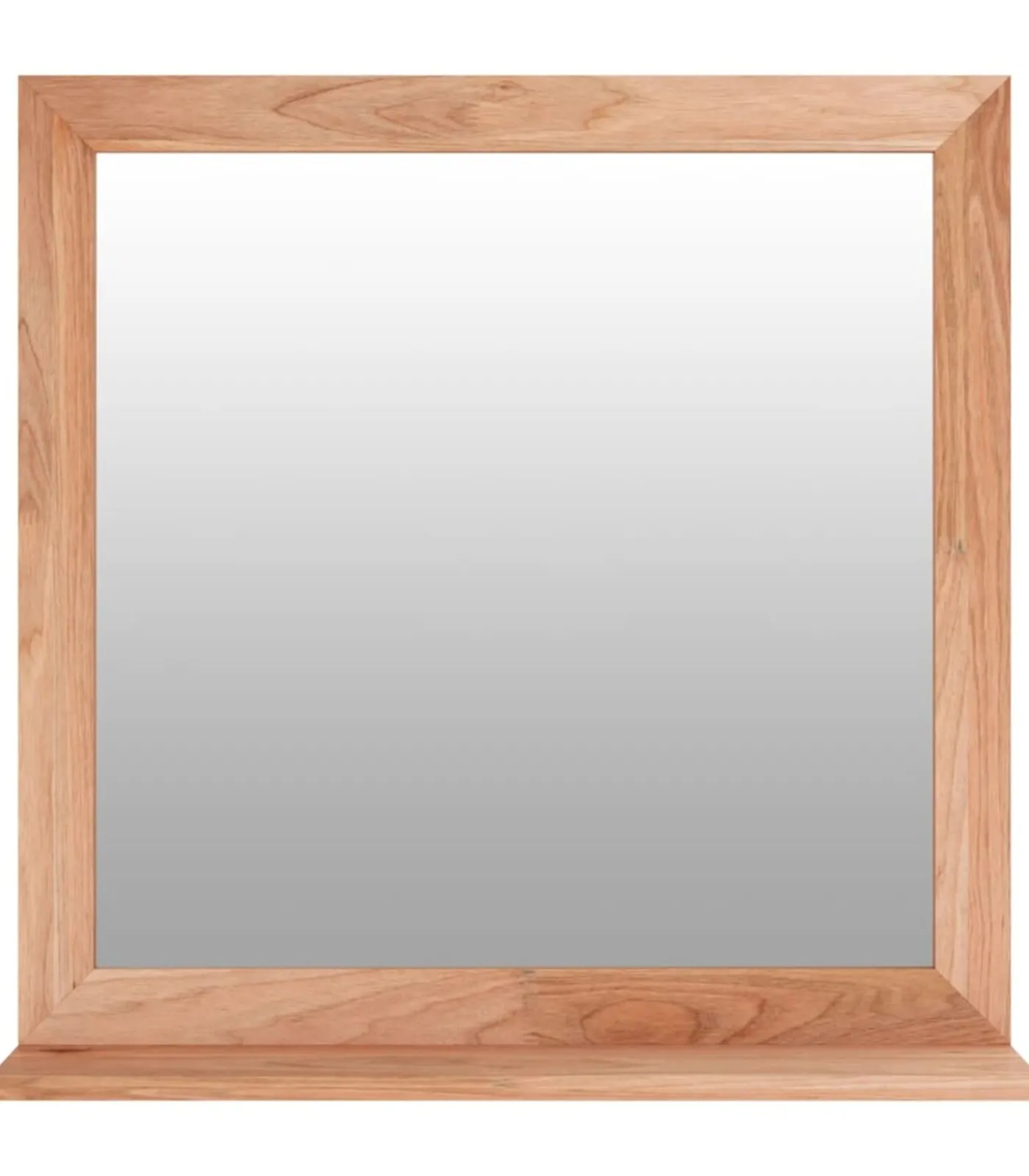 Sale Wandspiegel 55x55 cm massief walnotenhout Spiegels