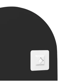 Outlet Wandspiegel 45x100 cm ovaal glas Spiegels