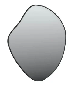 Hot Wandspiegel 60x50 cm zwart Spiegels