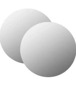 Outlet Wandspiegels 2 st rond 40 cm glas Spiegels