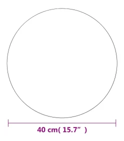 Outlet Wandspiegels 2 st rond 40 cm glas Spiegels